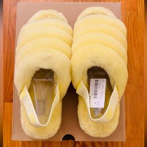 UGG Fluff Yeah Slide Yellow